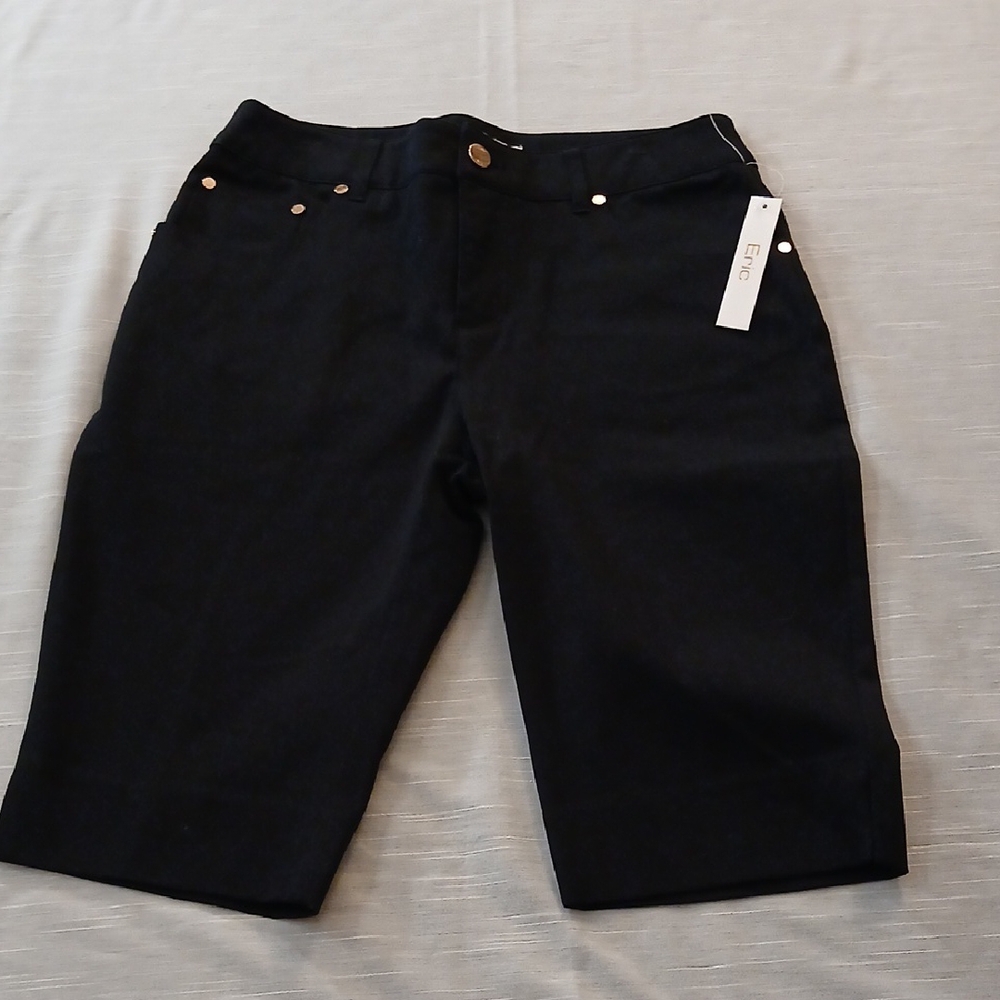 Eric Black Bermuda Shorts